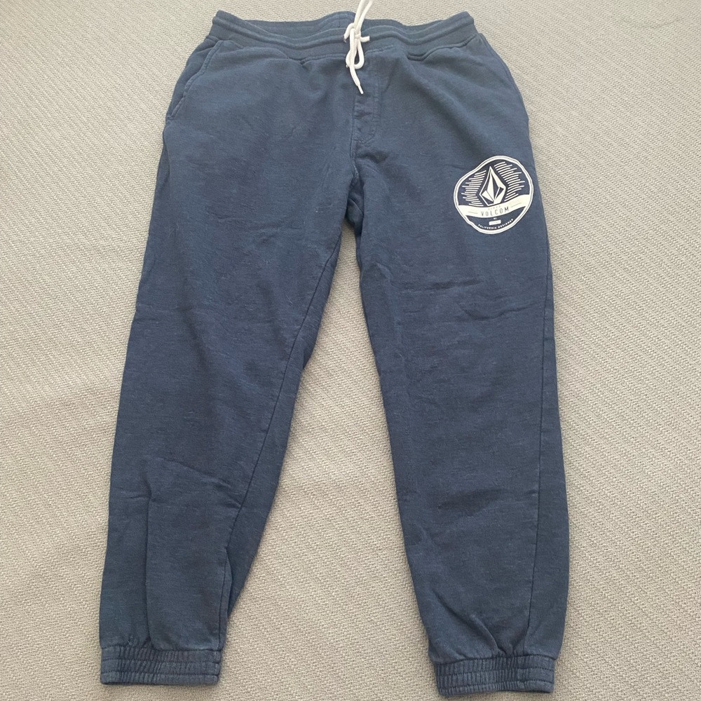 Volcom Dark Blue Men Sweatpants